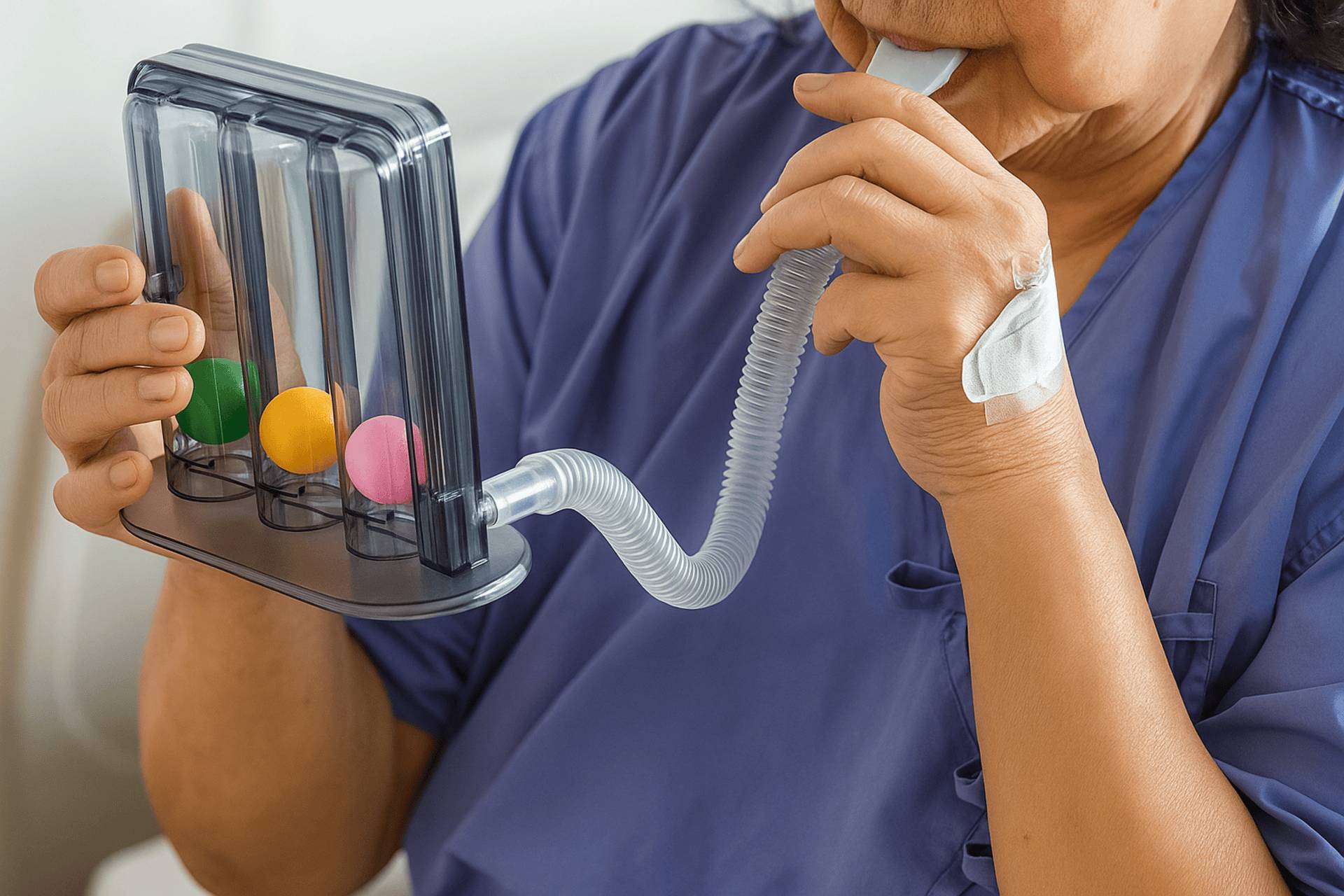 Chest Physiotherapy Spirometer